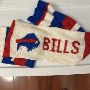 Buffalo Bills Knit Scarf 56 Length Blue Red White Unisex NFL Football Winter